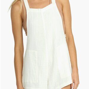 Billabong Beach Crush Romper - Salt Crystal - XL - NWT